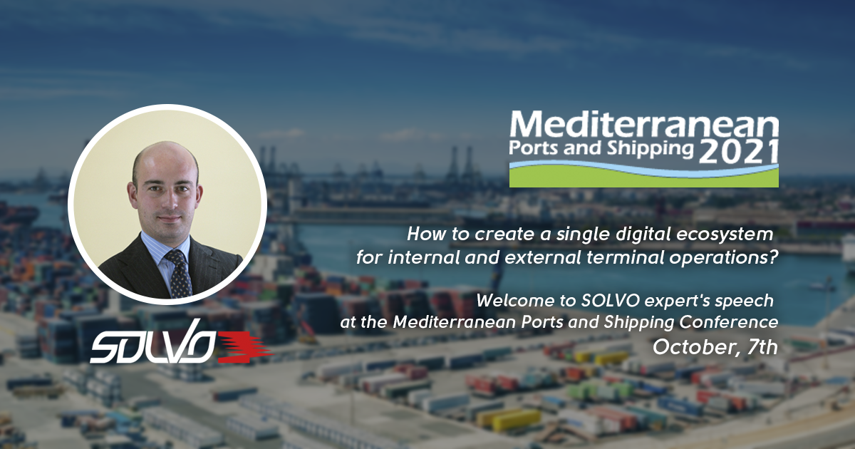 SOLVO expert will speak about a single digital ecosystem for internal and external terminal operations