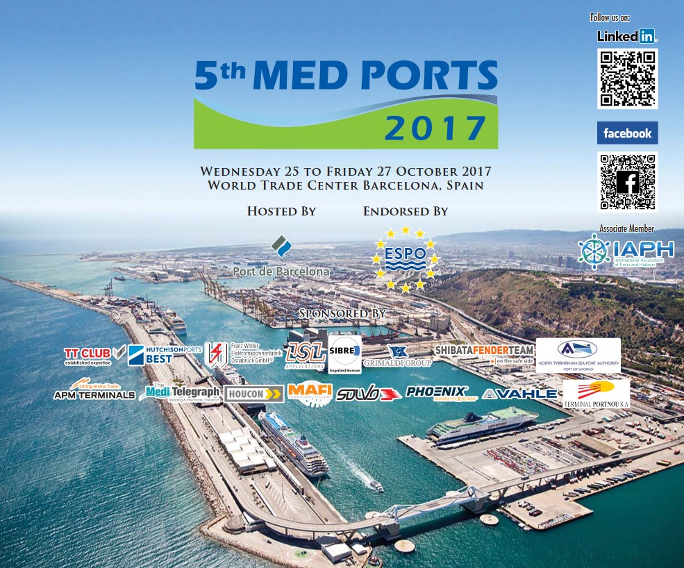 SOLVO to showcase in Barcelona at 5th MED Ports 2017 Exhibition and Conference