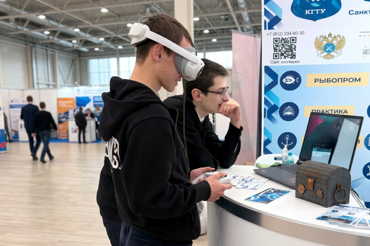 Команда СПбМРК представила VR-тренажёр «Солво» на международной профориентационной площадке