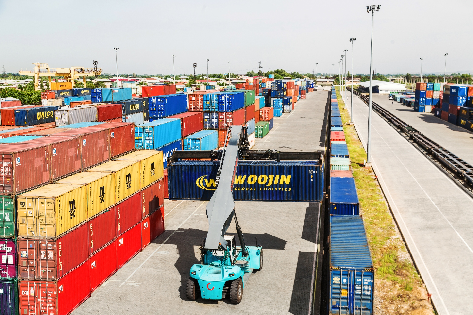 SOLVO solutions at the ULS railway terminal in Uzbekistan