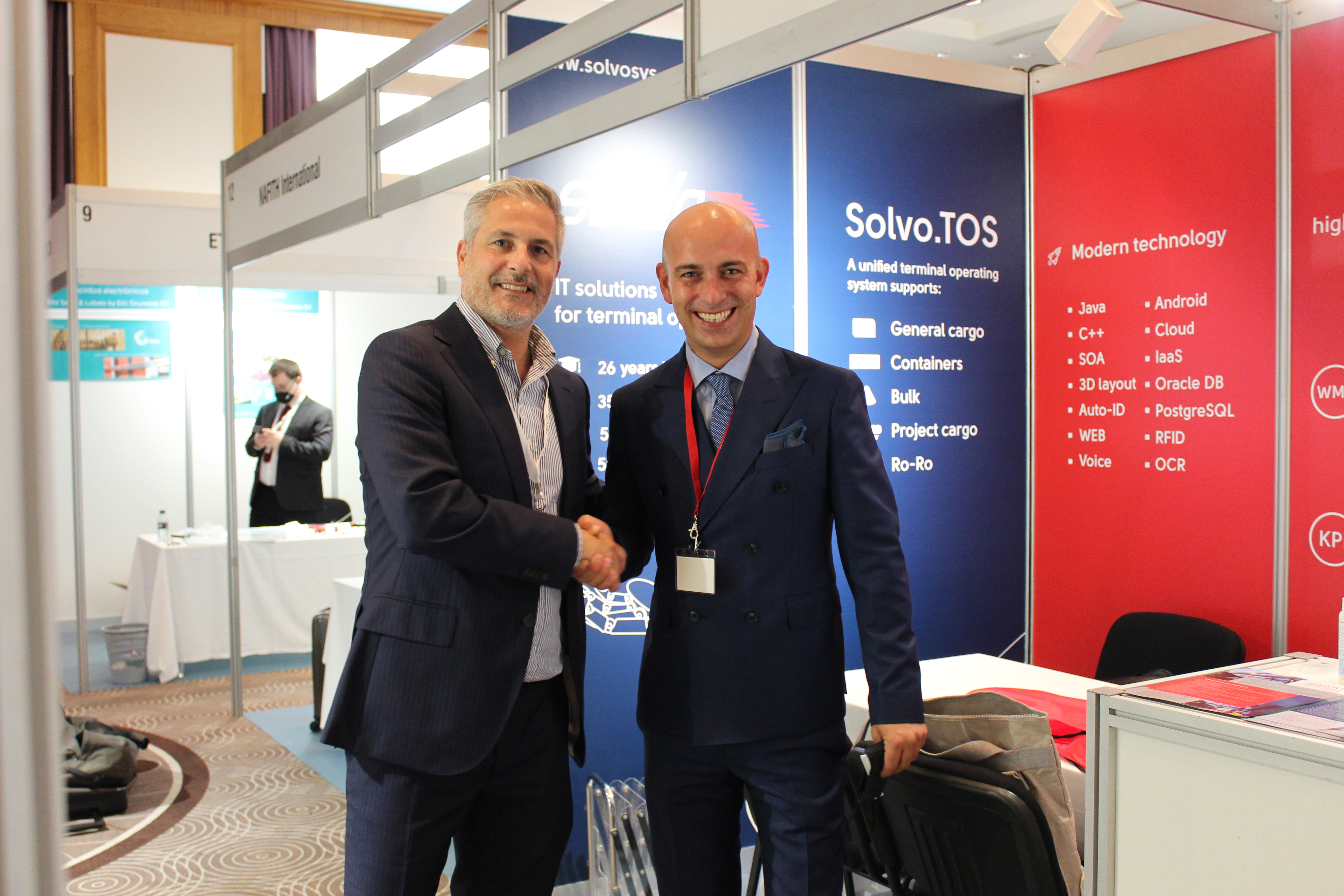 Unified digital ecosystem Solvo.TOS was presented at MED Ports and Shipping