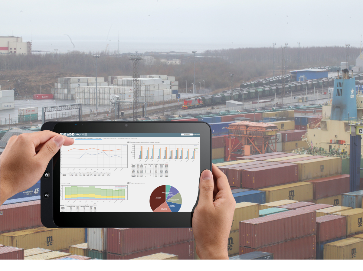 New Solvo.KPI dashboard for CTSP container terminal: full control and transparency